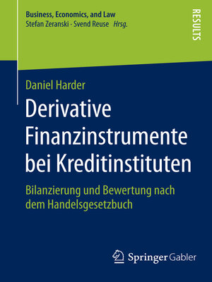 cover image of Derivative Finanzinstrumente bei Kreditinstituten